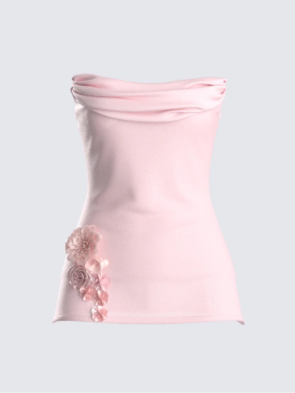 Finesse Angie Pink Floral Corset Top
